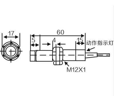 G12 Cylindrical photoelectric sensor 10